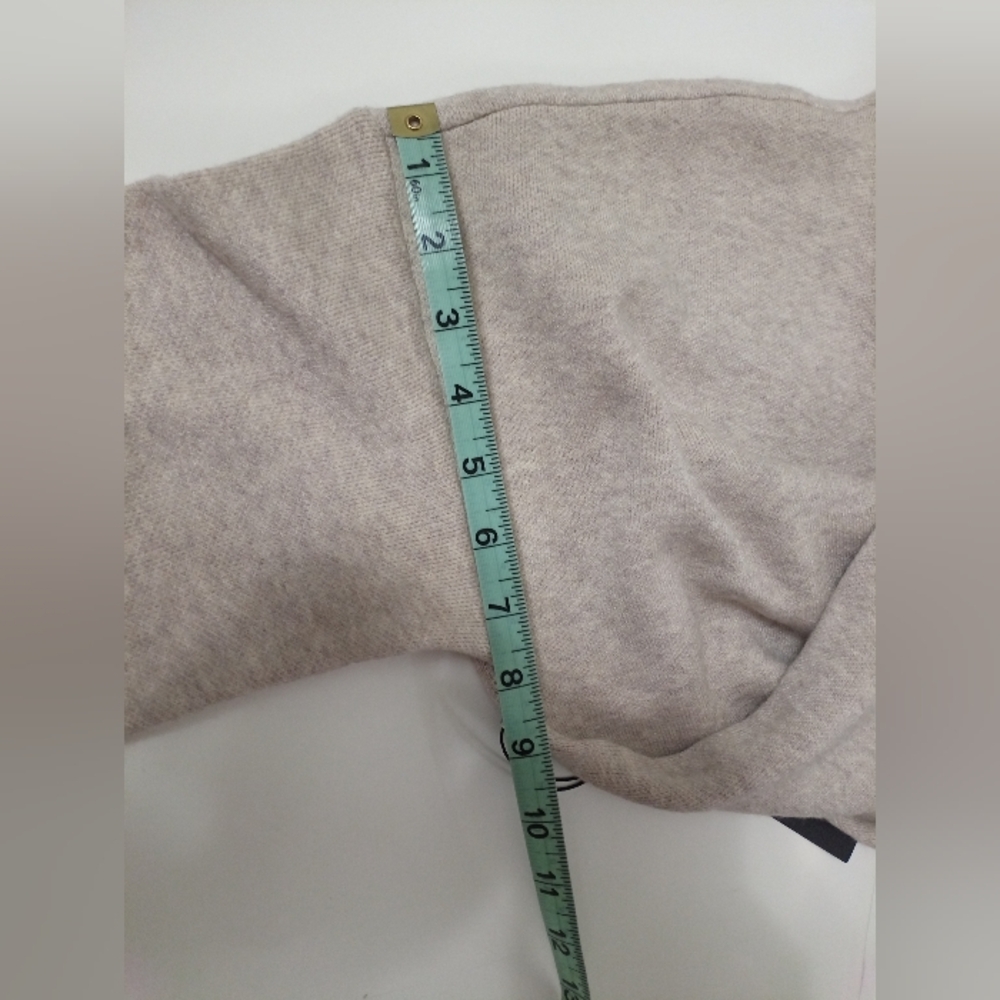 Tahari Women's Beige Turtleneck Long Sleeve Sweater Button Cuff Accents Size XL - Picture 12 of 14